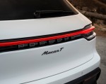 2023 Porsche Macan T (Color: Pure White) Badge Wallpapers 150x120
