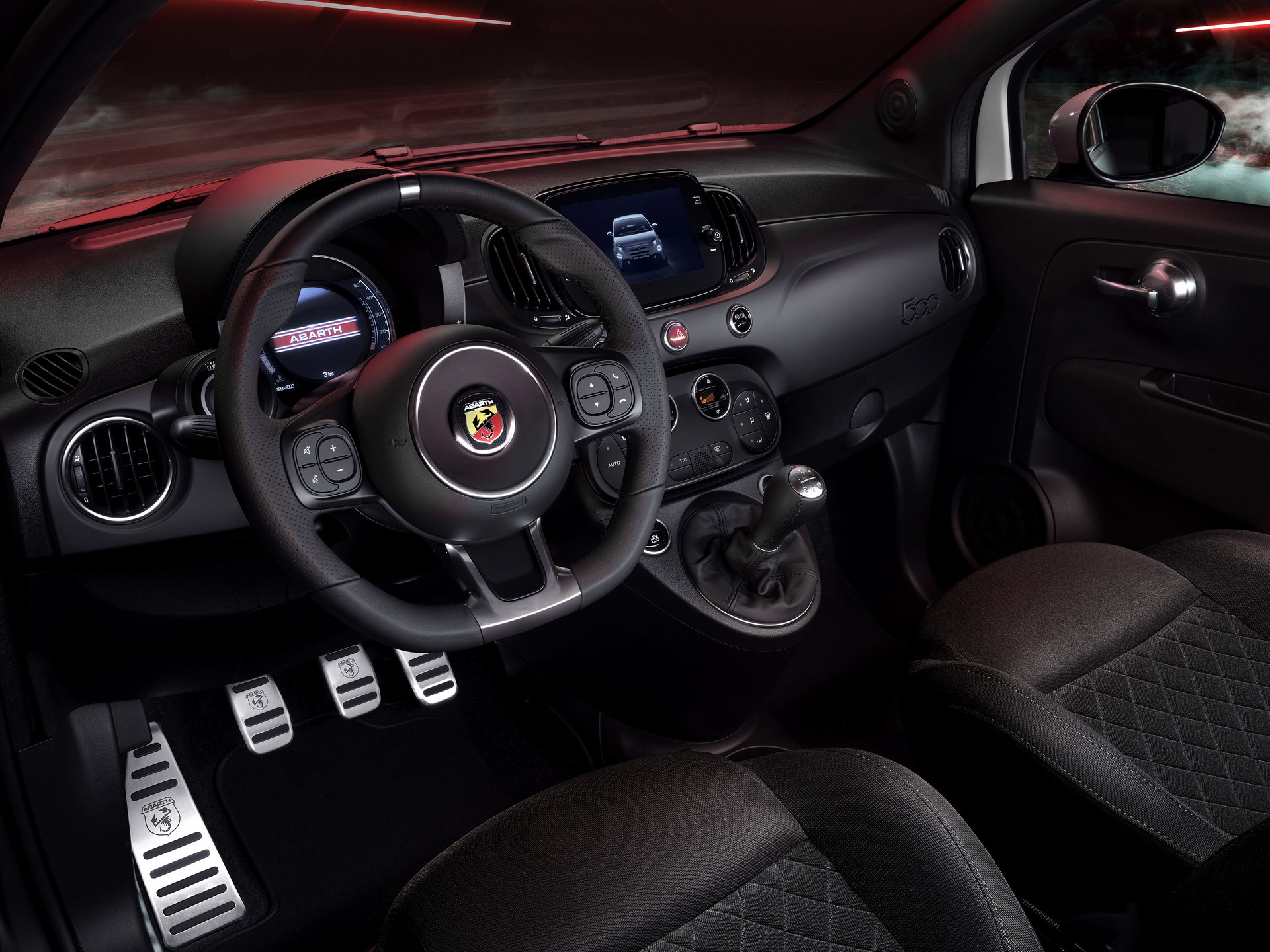 2022 Abarth 695 Turismo Interior Wallpapers #13 of 16