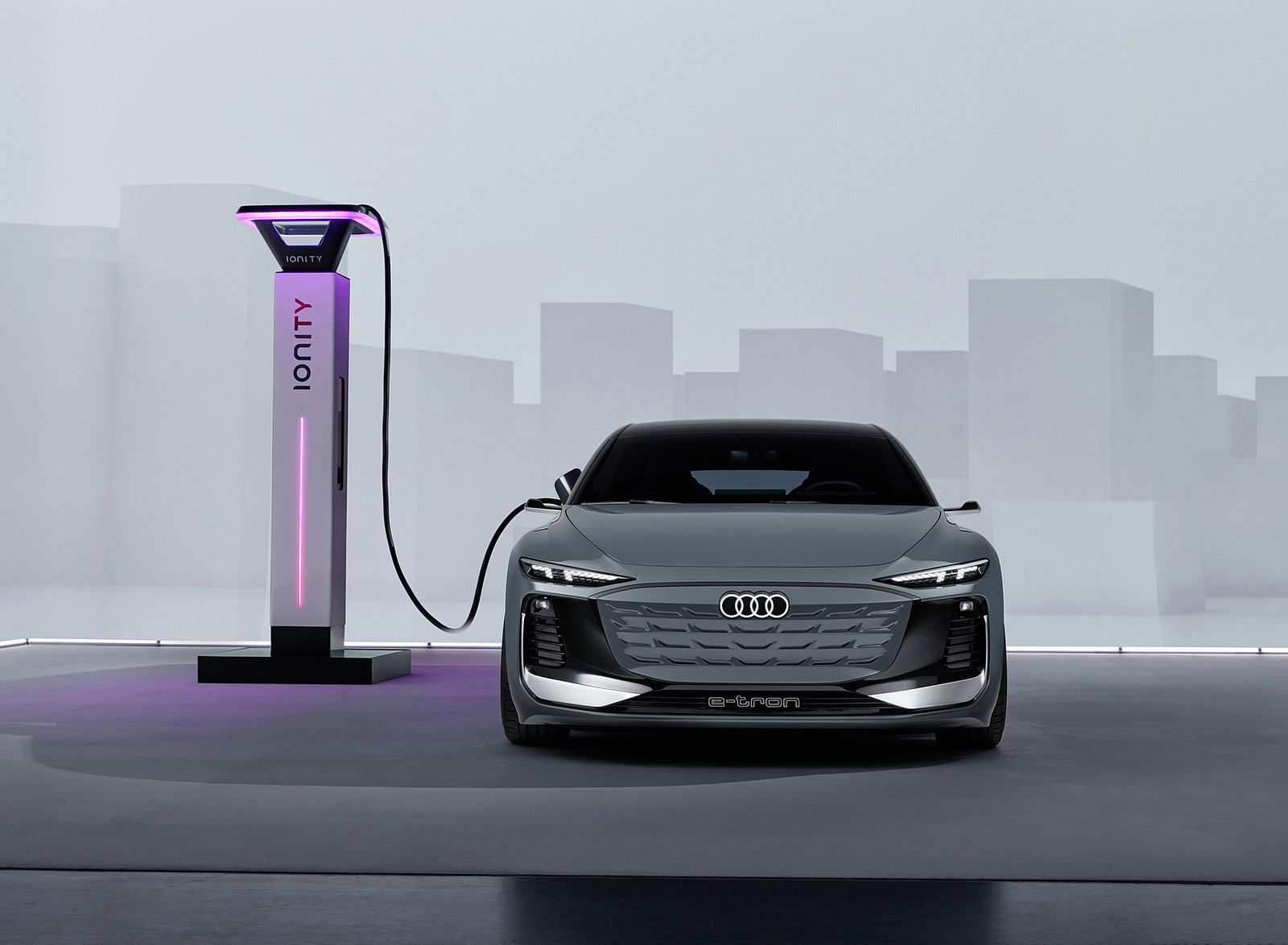 2022 Audi A6 Avant e-tron Concept (Color: Neptune Valley) Charging Wallpapers #39 of 63