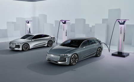 2022 Audi A6 Avant e-tron Concept (Color: Neptune Valley) Charging Wallpapers 450x275 (35)