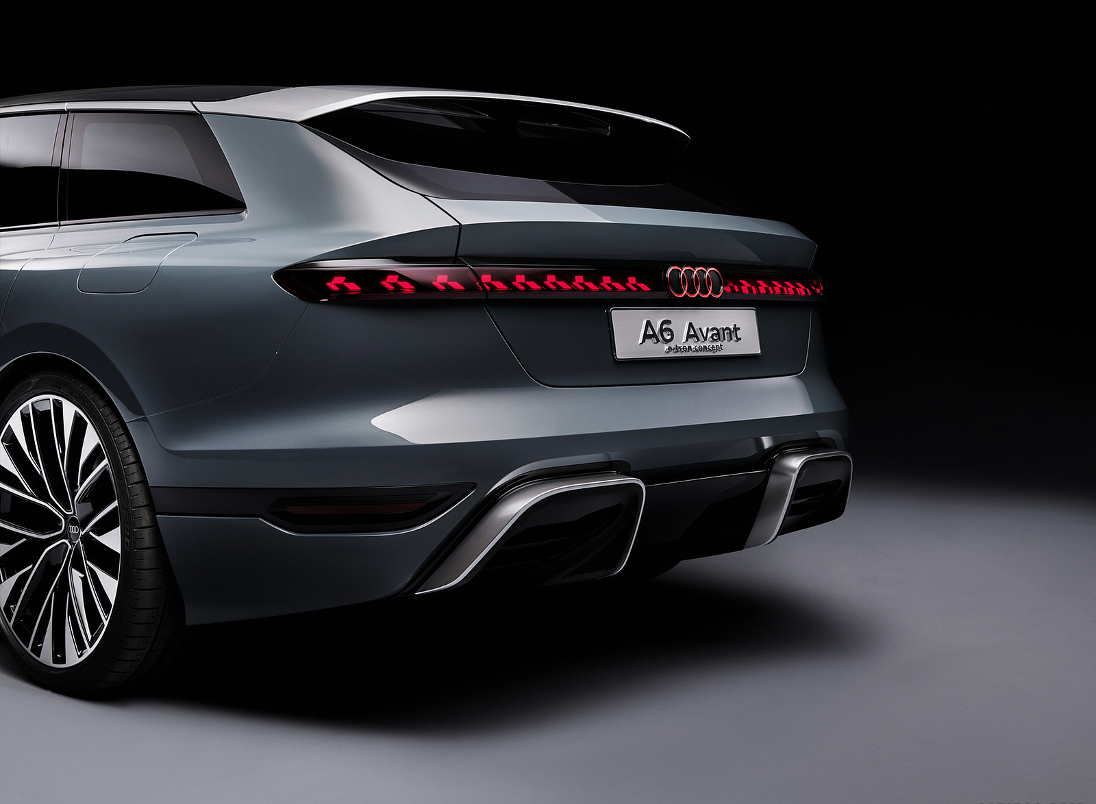 2022 Audi A6 Avant e-tron Concept (Color: Neptune Valley) Detail Wallpapers #50 of 63