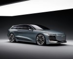 2022 Audi A6 Avant e-tron Concept (Color: Neptune Valley) Front Three-Quarter Wallpapers 150x120