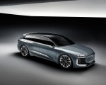 2022 Audi A6 Avant e-tron Concept (Color: Neptune Valley) Front Three-Quarter Wallpapers 150x120