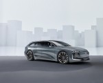 2022 Audi A6 Avant e-tron Concept (Color: Neptune Valley) Front Three-Quarter Wallpapers 150x120