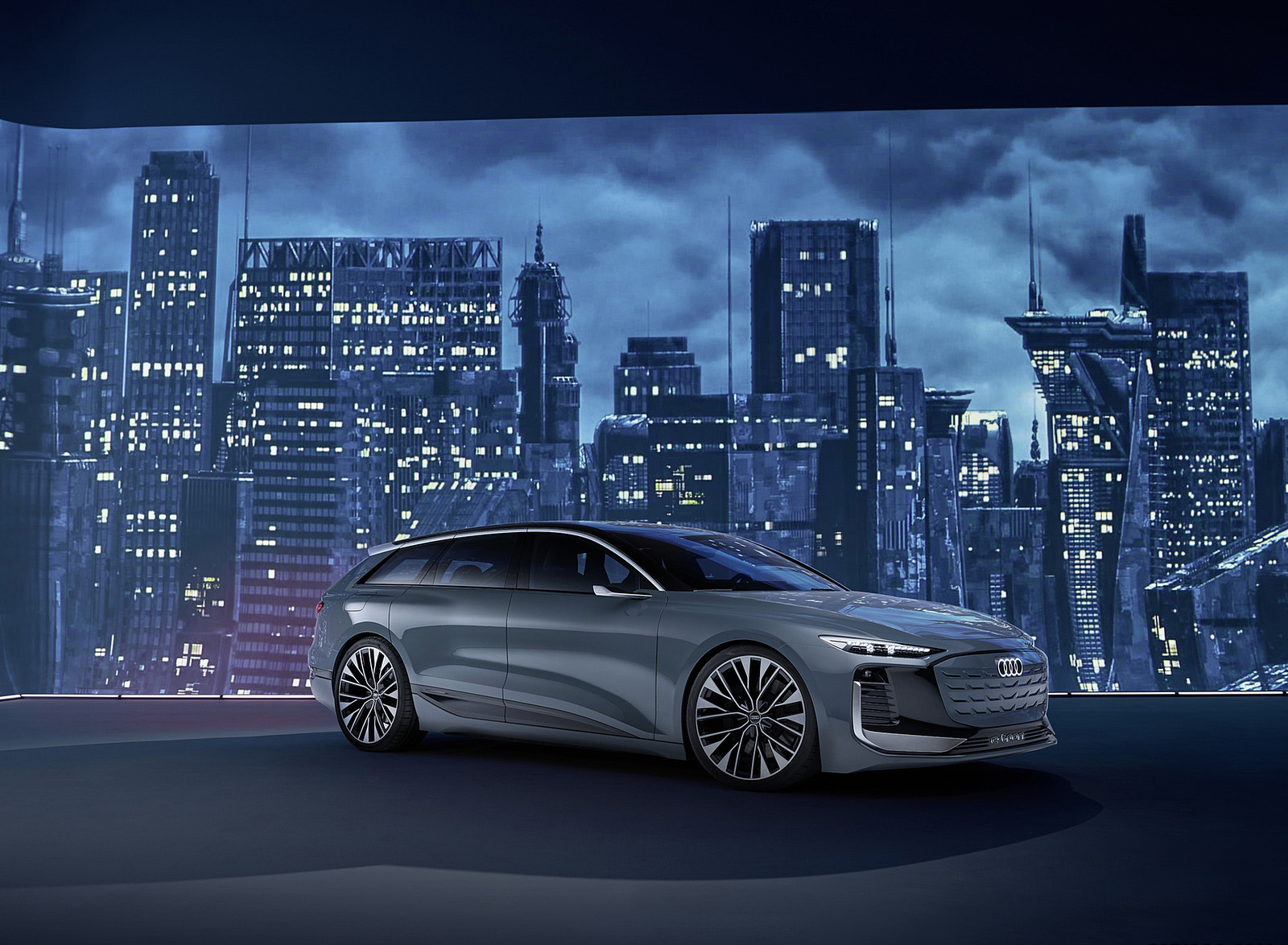 2022 Audi A6 Avant e-tron Concept (Color: Neptune Valley) Front Three-Quarter Wallpapers #20 of 63