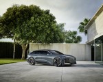 2022 Audi A6 Avant e-tron Concept (Color: Neptune Valley) Front Three-Quarter Wallpapers 150x120