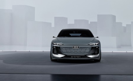 2022 Audi A6 Avant e-tron Concept (Color: Neptune Valley) Front Wallpapers 450x275 (26)