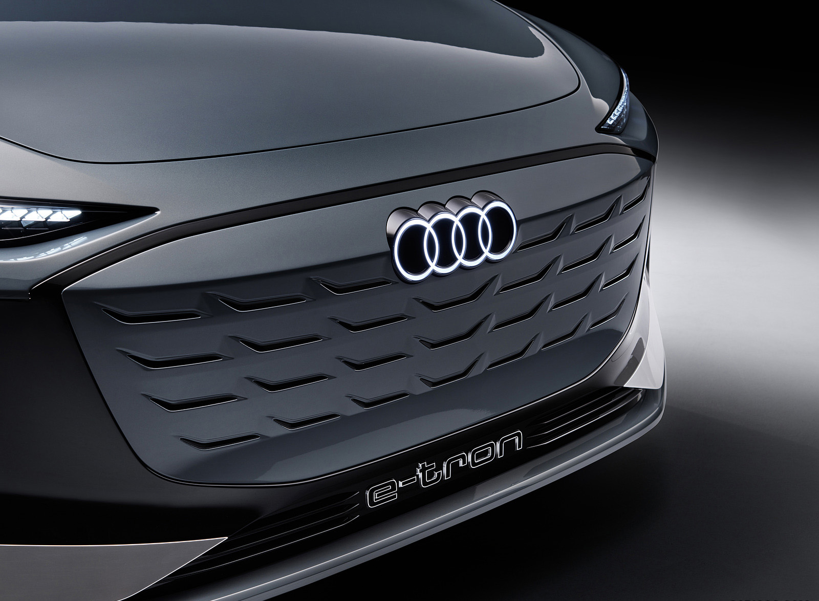 2022 Audi A6 Avant e-tron Concept (Color: Neptune Valley) Grille Wallpapers #47 of 63
