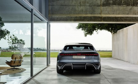 2022 Audi A6 Avant e-tron Concept (Color: Neptune Valley) Rear Wallpapers 450x275 (17)