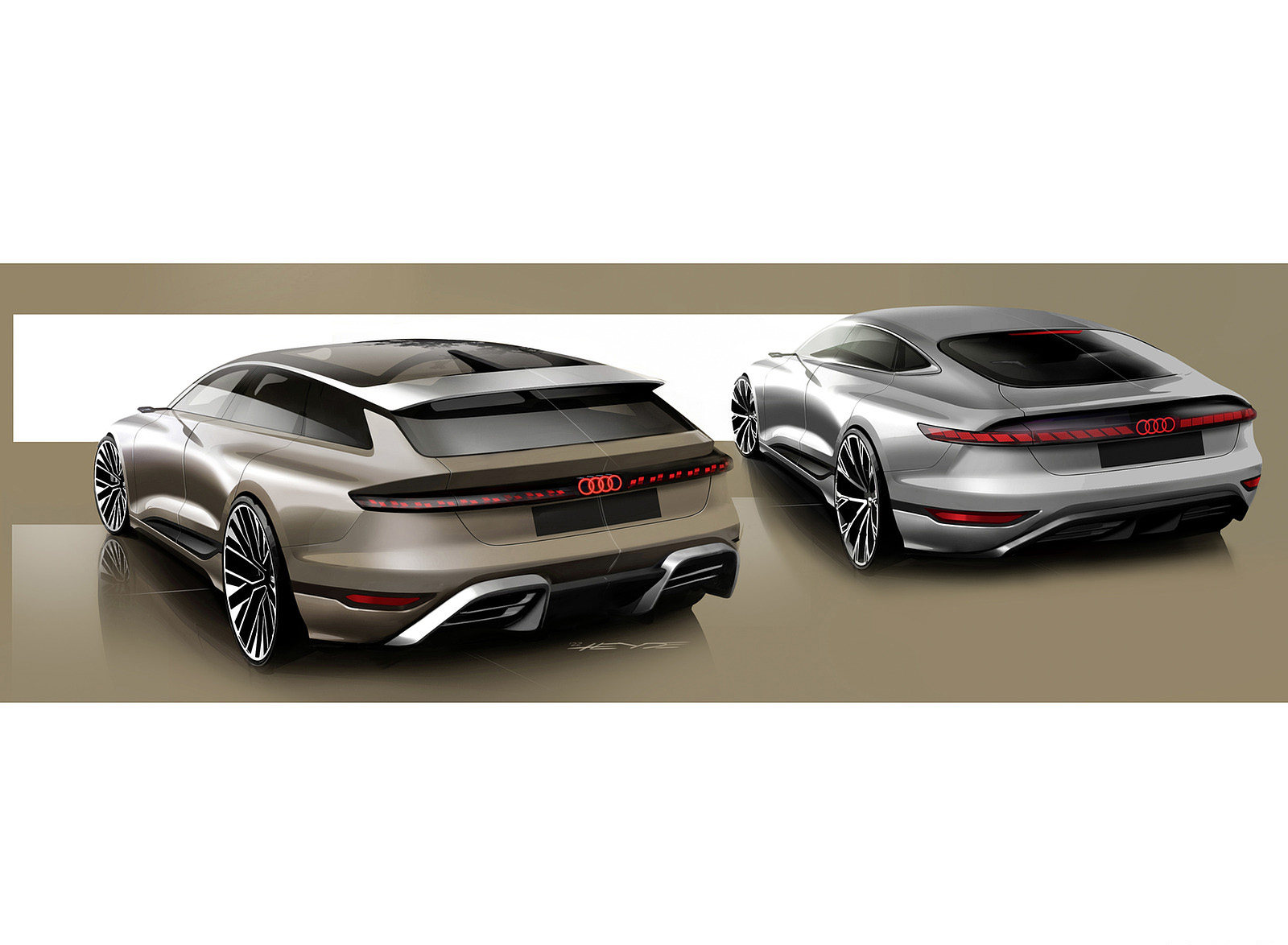 2022 Audi A6 Avant e-tron Concept Design Sketch Wallpapers #63 of 63