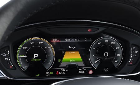 2022 Audi A8 L 60 TFSI e (UK-Spec; Plug-In Hybrid) Digital Instrument Cluster Wallpapers 450x275 (46)