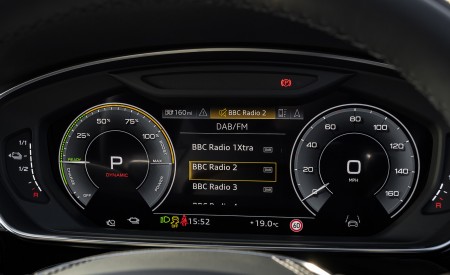 2022 Audi A8 L 60 TFSI e (UK-Spec; Plug-In Hybrid) Digital Instrument Cluster Wallpapers 450x275 (44)