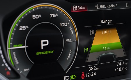 2022 Audi A8 L 60 TFSI e (UK-Spec; Plug-In Hybrid) Digital Instrument Cluster Wallpapers 450x275 (43)