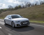 2022 Audi A8 L 60 TFSI e (UK-Spec; Plug-In Hybrid) Front Three-Quarter Wallpapers 150x120 (14)