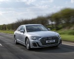 2022 Audi A8 L 60 TFSI e (UK-Spec; Plug-In Hybrid) Front Three-Quarter Wallpapers  150x120