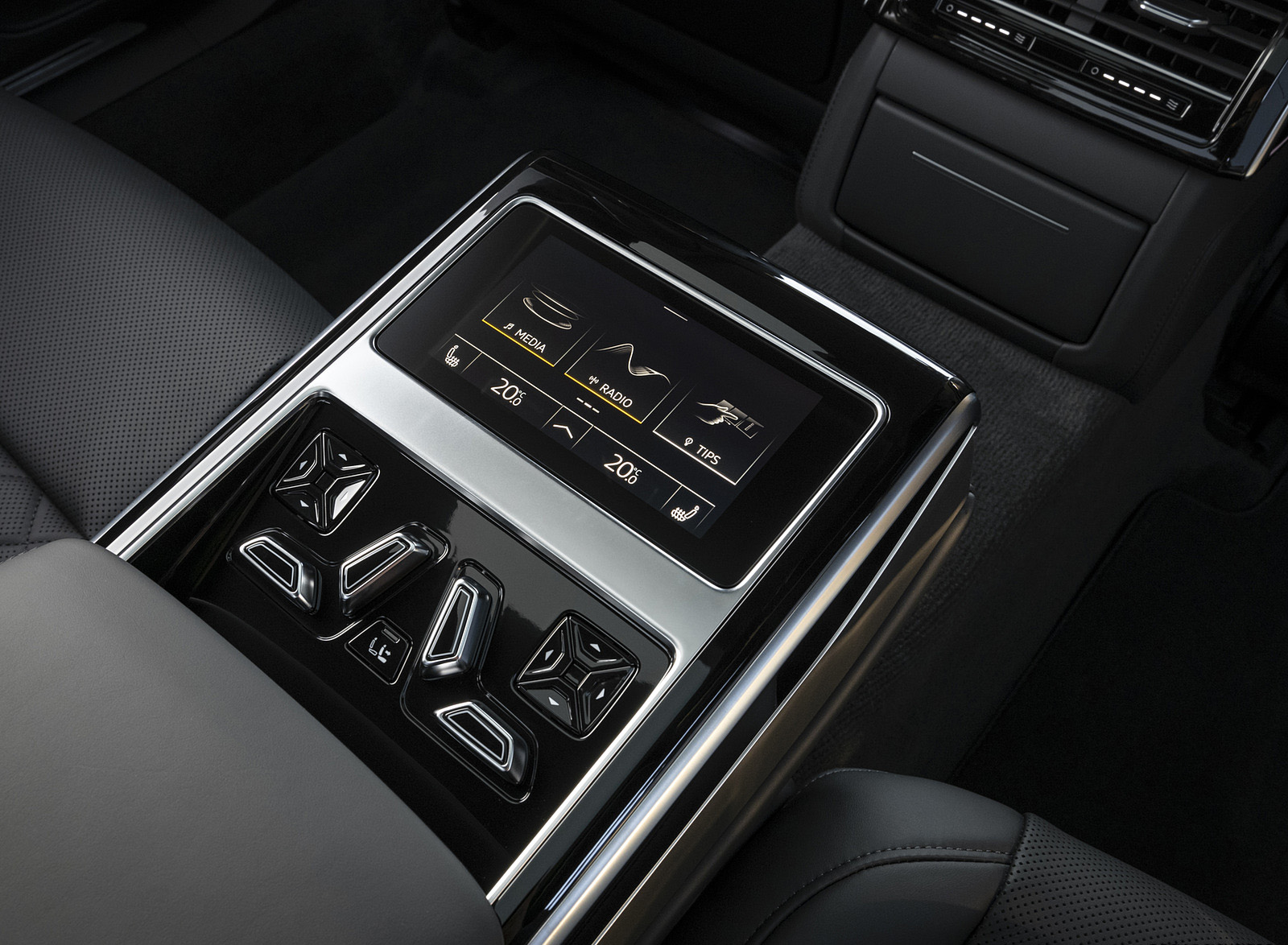 2022 Audi A8 L 60 TFSI e (UK-Spec; Plug-In Hybrid) Interior Detail Wallpapers #56 of 64
