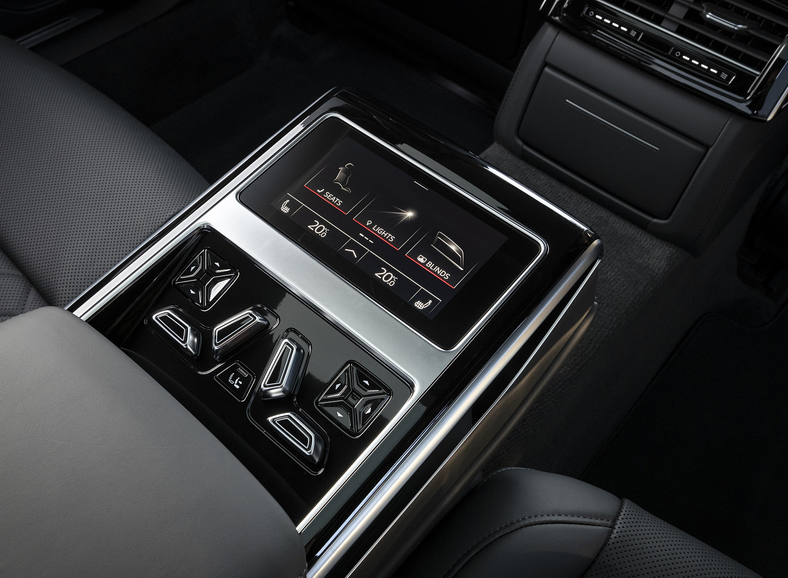 2022 Audi A8 L 60 TFSI e (UK-Spec; Plug-In Hybrid) Interior Detail Wallpapers #62 of 64
