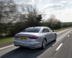 2022 Audi A8 L 60 TFSI e (UK-Spec; Plug-In Hybrid) Rear Three-Quarter Wallpapers 150x120 (16)