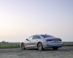 2022 Audi A8 L 60 TFSI e (UK-Spec; Plug-In Hybrid) Rear Three-Quarter Wallpapers 150x120