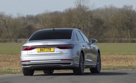 2022 Audi A8 L 60 TFSI e (UK-Spec; Plug-In Hybrid) Rear Wallpapers 450x275 (10)