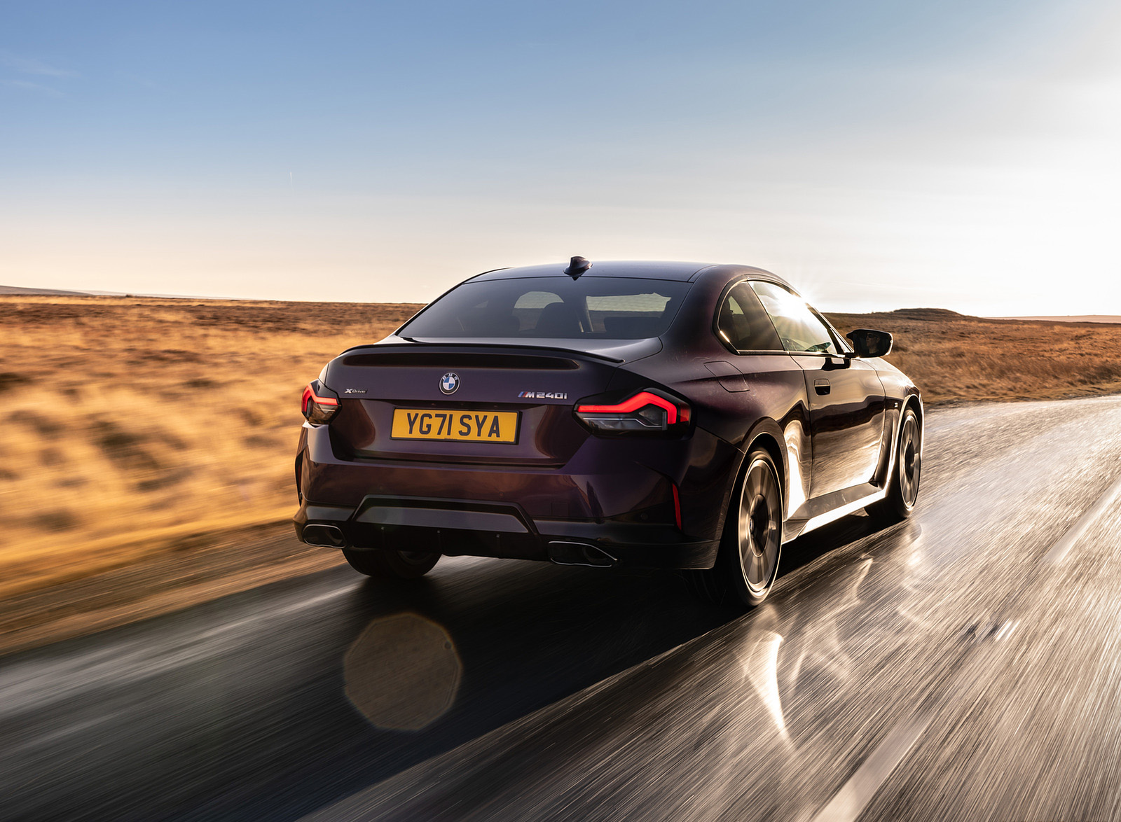 2022 BMW 2 Series M240i Coupé (UK-Spec) Rear Wallpapers (6)