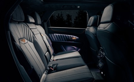 2022 Bentley Bentayga Speed Space Edition Interior Rear Seats Wallpapers 450x275 (10)