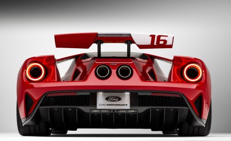 2022 Ford GT Alan Mann Heritage Edition Rear Wallpapers 450x275 (2)
