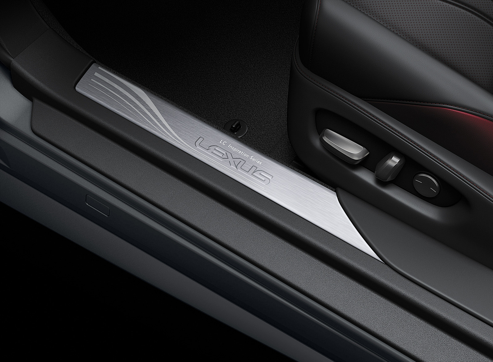 2022 Lexus LC 500 Inspiration Series Door Sill Wallpapers #6 of 8