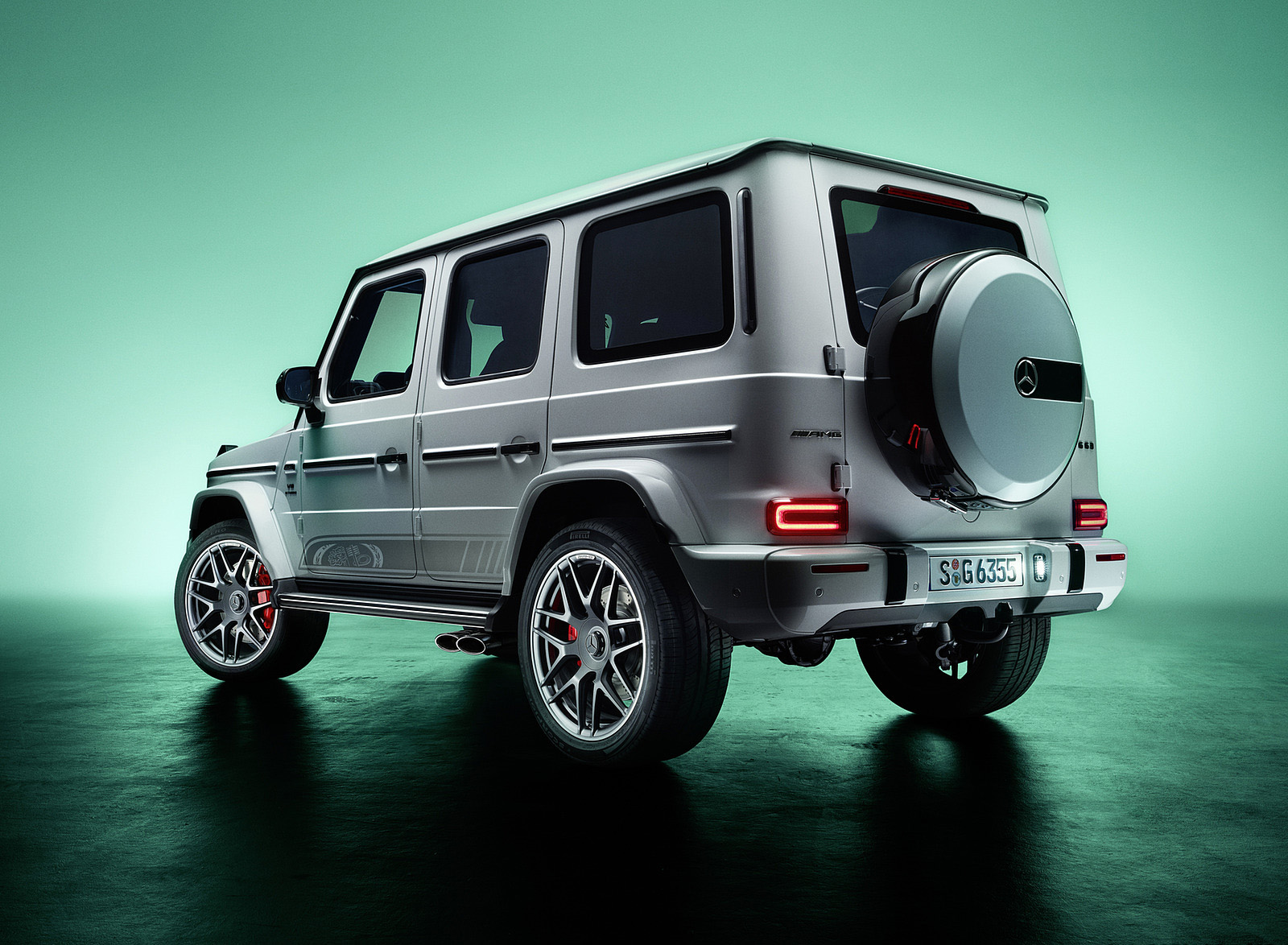 2022 Mercedes-AMG G 63 Edition 55 Rear Three-Quarter Wallpapers (2)