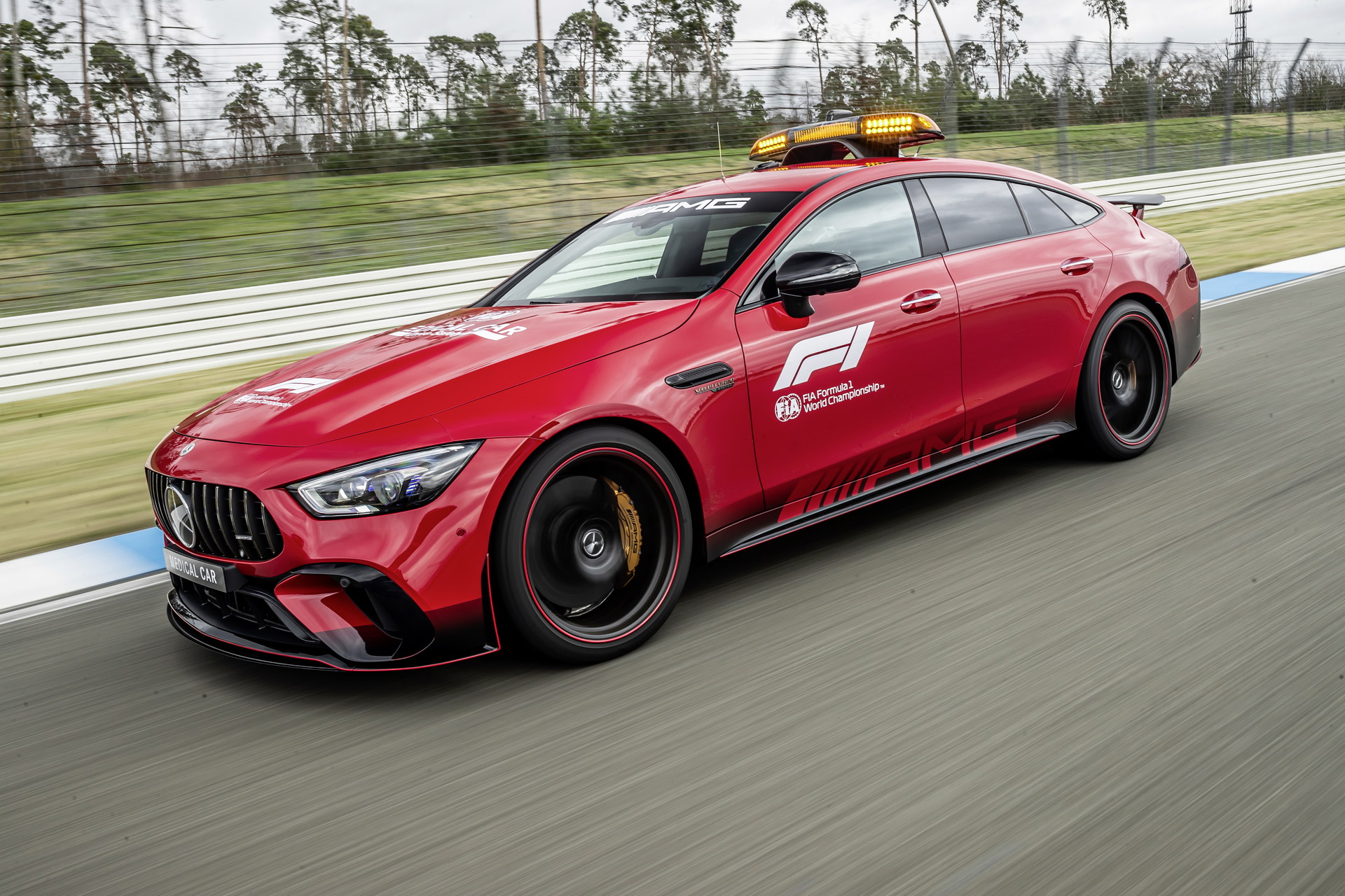 2022 Mercedes-AMG GT 63 S F1 Medical Car Front Three-Quarter Wallpapers (2)