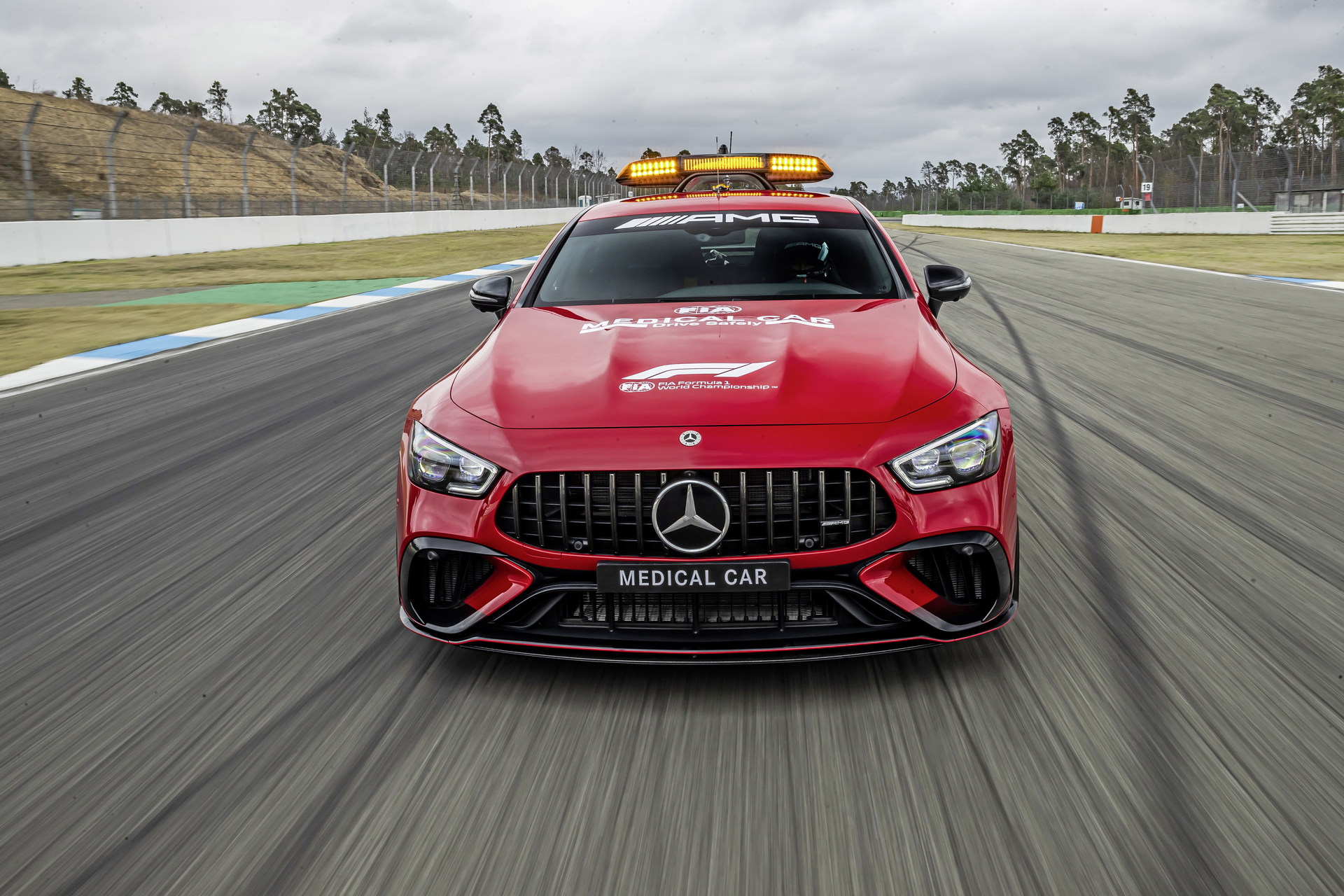 2022 Mercedes-AMG GT 63 S F1 Medical Car Front Wallpapers (3)