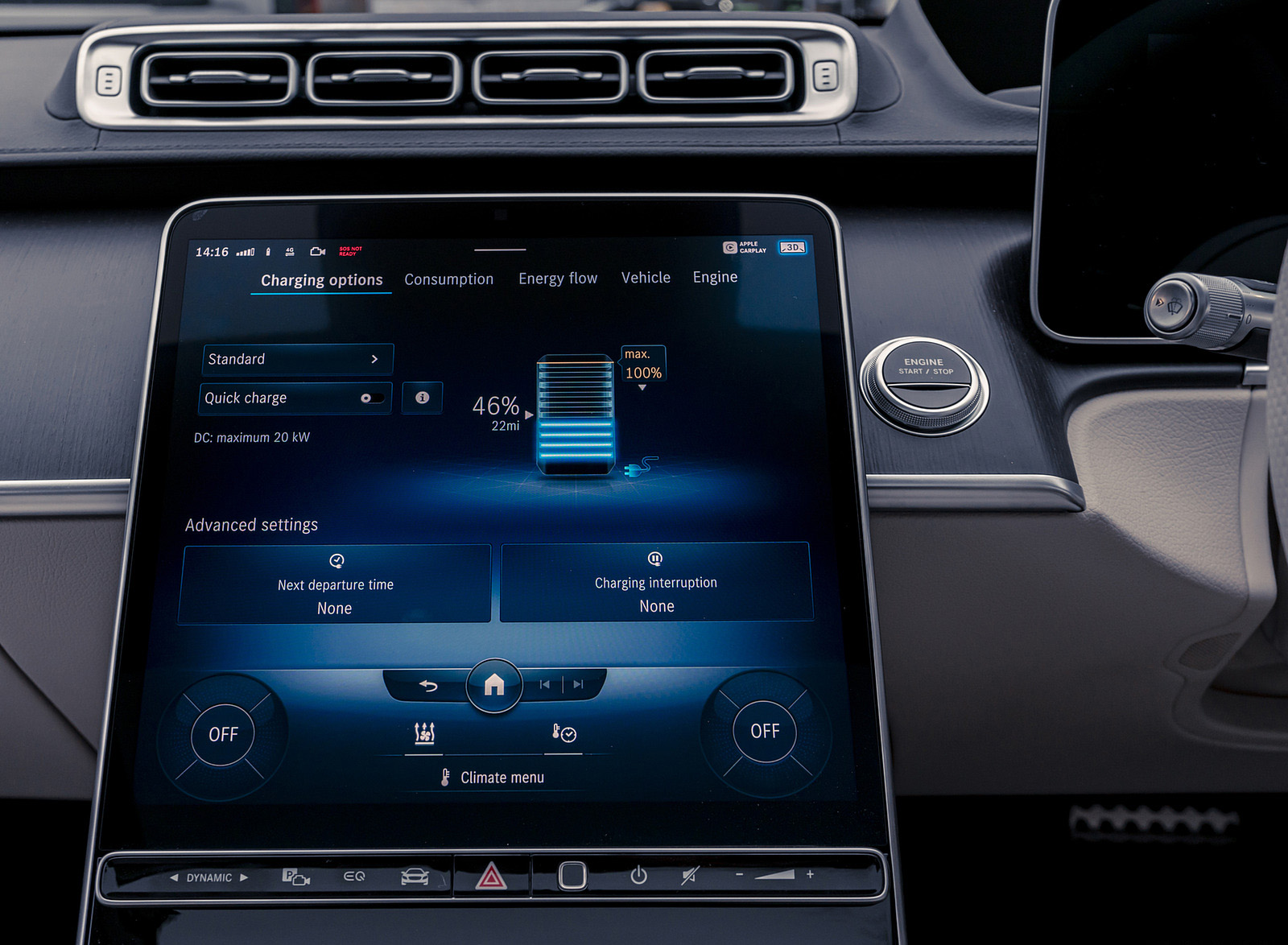 2022 Mercedes-Benz S 580 e L Plug-In Hybrid (UK-Spec) Central Console Wallpapers #60 of 63