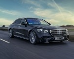 2022 Mercedes-Benz S 580 e L Plug-In Hybrid (UK-Spec) Front Three-Quarter Wallpapers 150x120