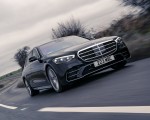 2022 Mercedes-Benz S 580 e L Plug-In Hybrid (UK-Spec) Front Wallpapers 150x120