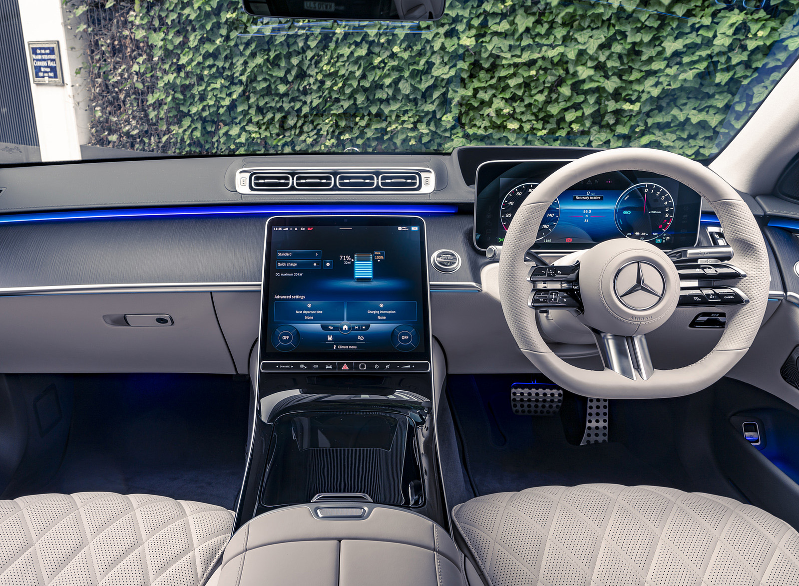 2022 Mercedes-Benz S 580 e L Plug-In Hybrid (UK-Spec) Interior Cockpit Wallpapers #47 of 63