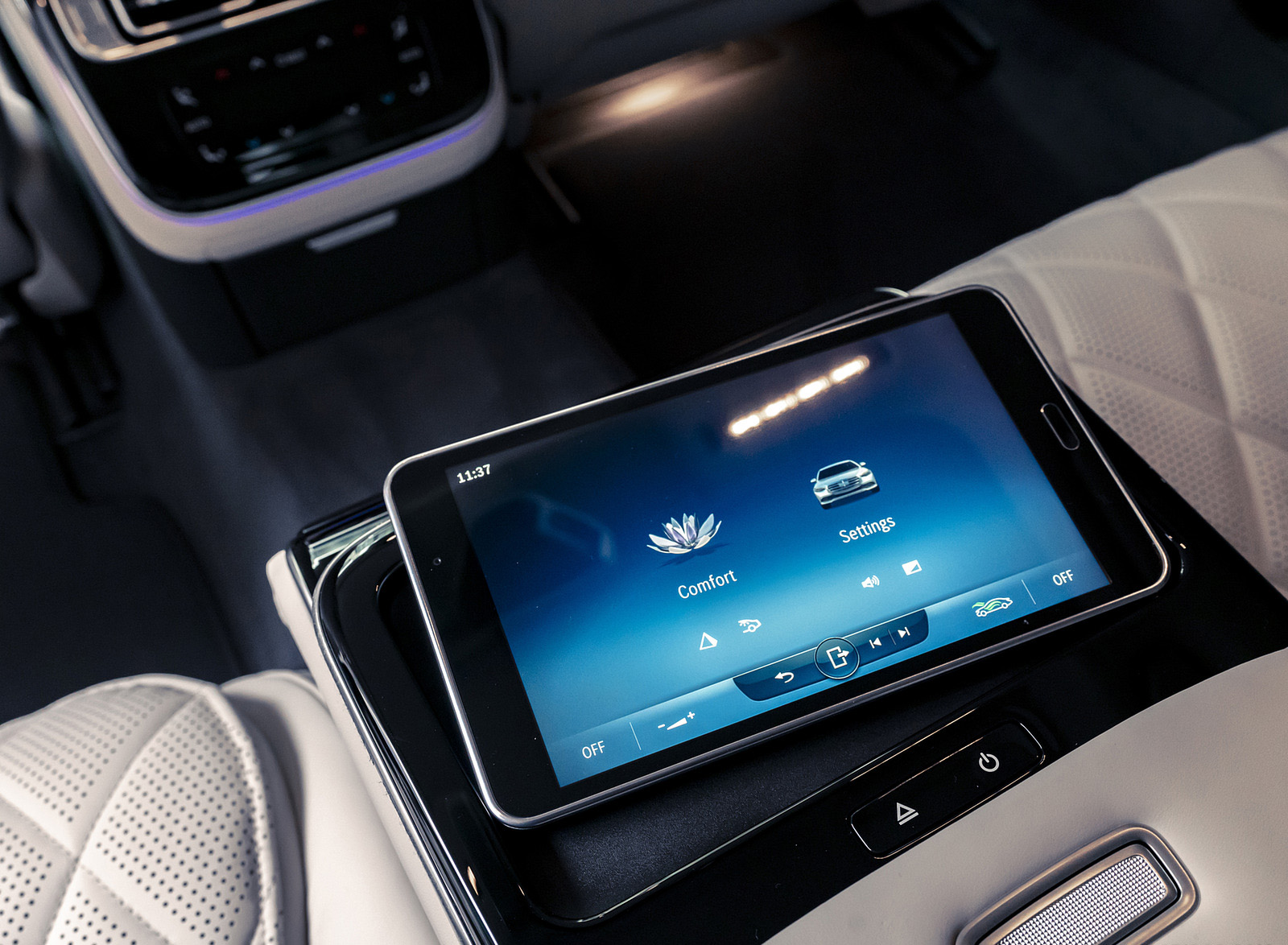 2022 Mercedes-Benz S 580 e L Plug-In Hybrid (UK-Spec) Interior Detail Wallpapers #61 of 63