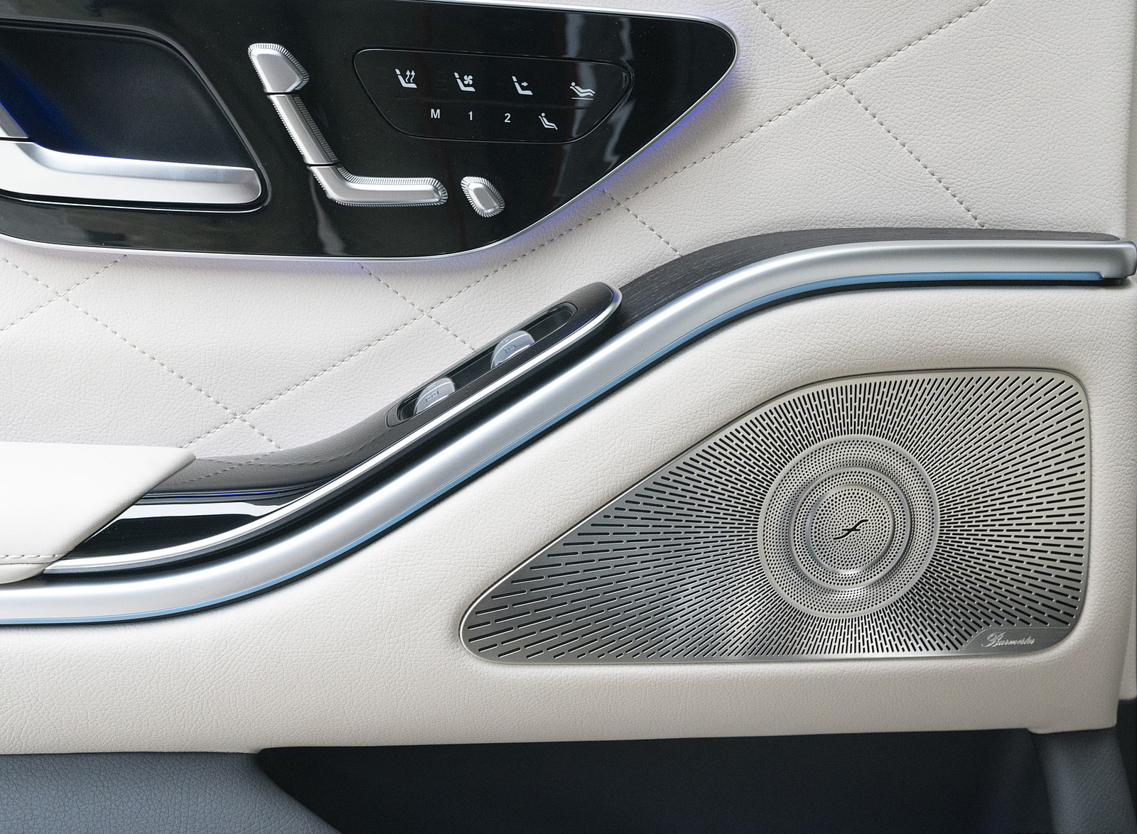 2022 Mercedes-Benz S 580 e L Plug-In Hybrid (UK-Spec) Interior Detail Wallpapers #52 of 63