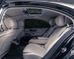 2022 Mercedes-Benz S 580 e L Plug-In Hybrid (UK-Spec) Interior Rear Seats Wallpapers 150x120