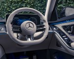 2022 Mercedes-Benz S 580 e L Plug-In Hybrid (UK-Spec) Interior Steering Wheel Wallpapers 150x120