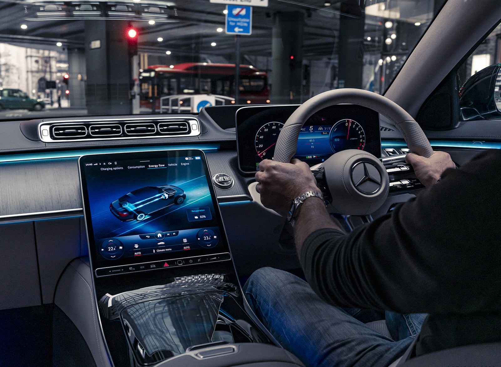 2022 Mercedes-Benz S 580 e L Plug-In Hybrid (UK-Spec) Interior Wallpapers #43 of 63