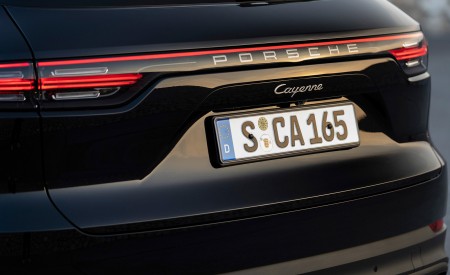 2022 Porsche Cayenne Platinum Edition (Color: Jet Black Metallic) Detail Wallpapers 450x275 (20)