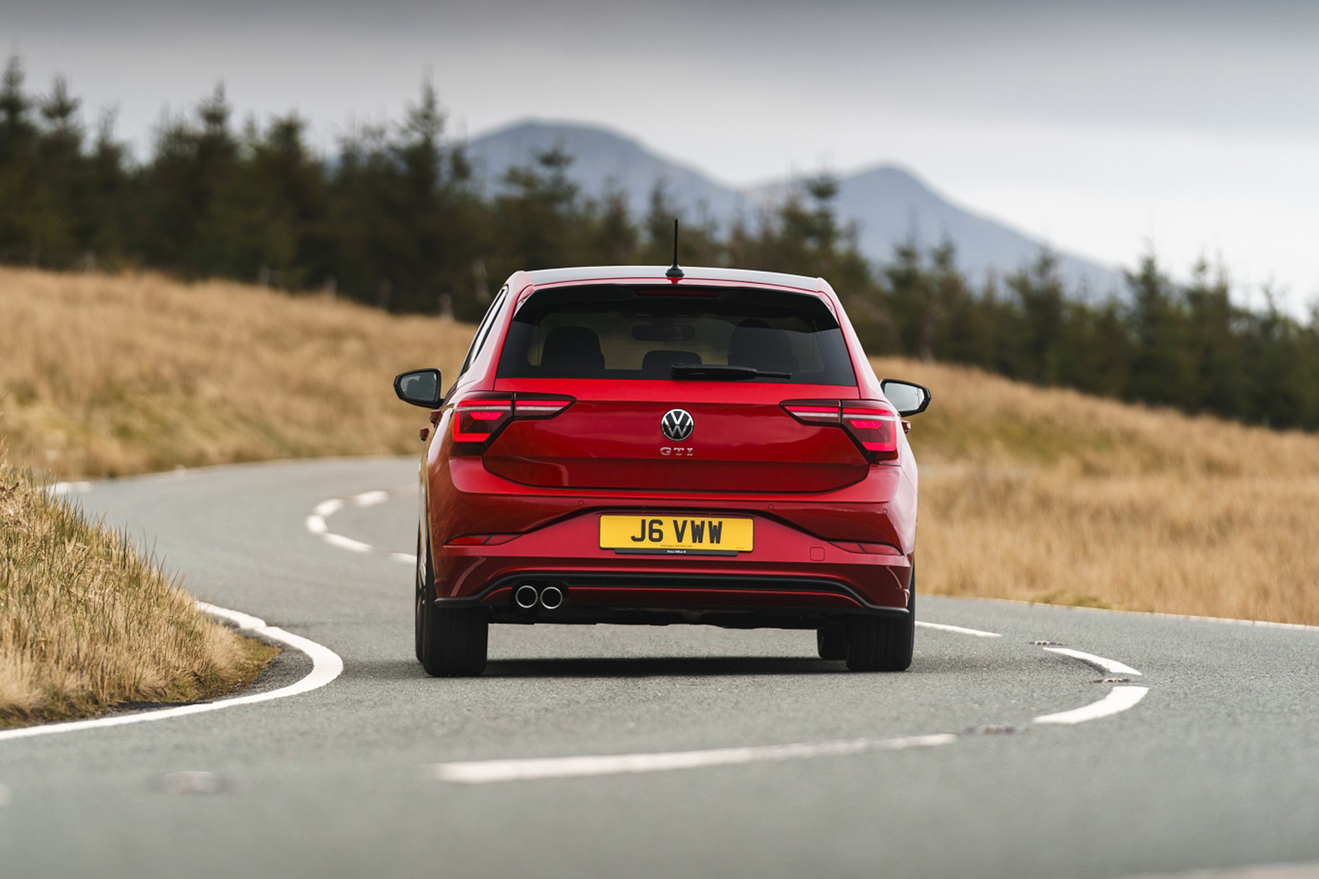 2022 Volkswagen Polo GTI (UK-Spec) Rear Wallpapers  #9 of 34