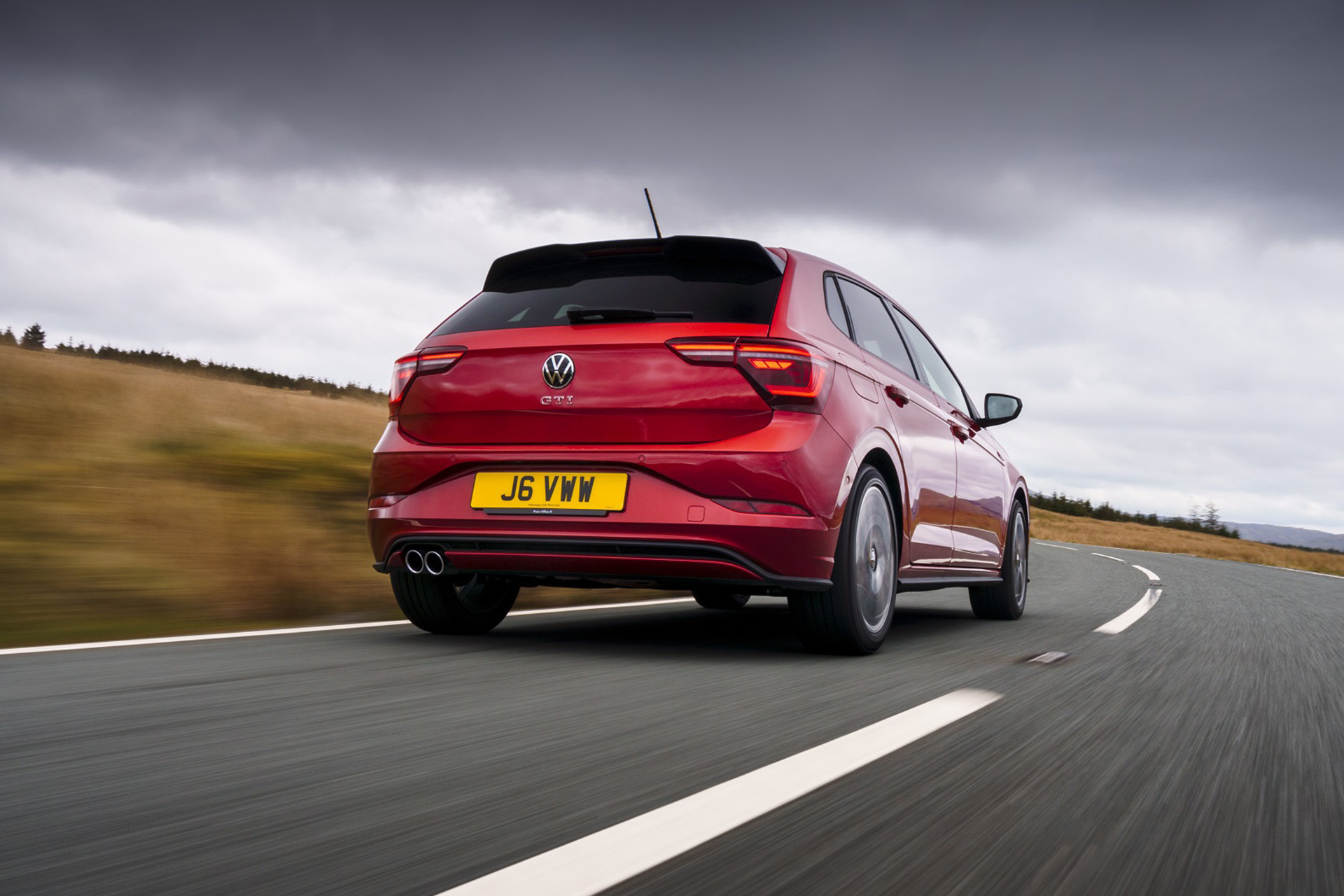 2022 Volkswagen Polo GTI (UK-Spec) Rear Wallpapers (2)