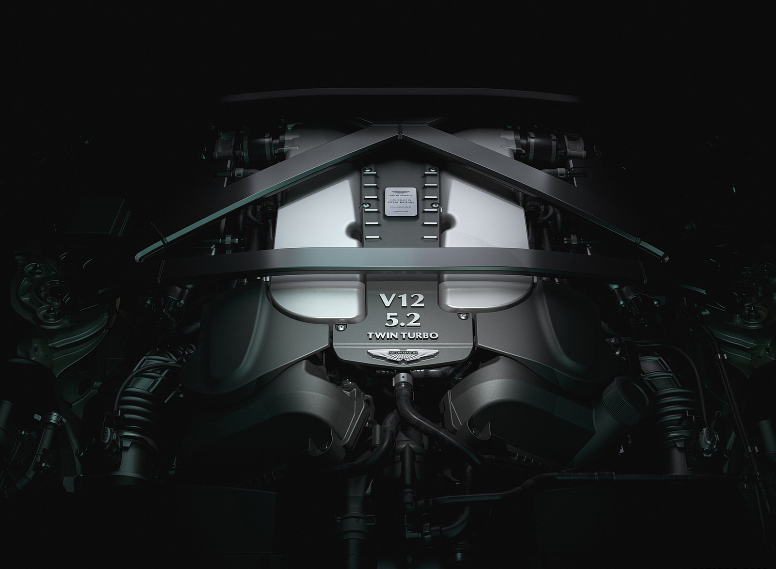 2023 Aston Martin V12 Vantage Engine Wallpapers #47 of 51
