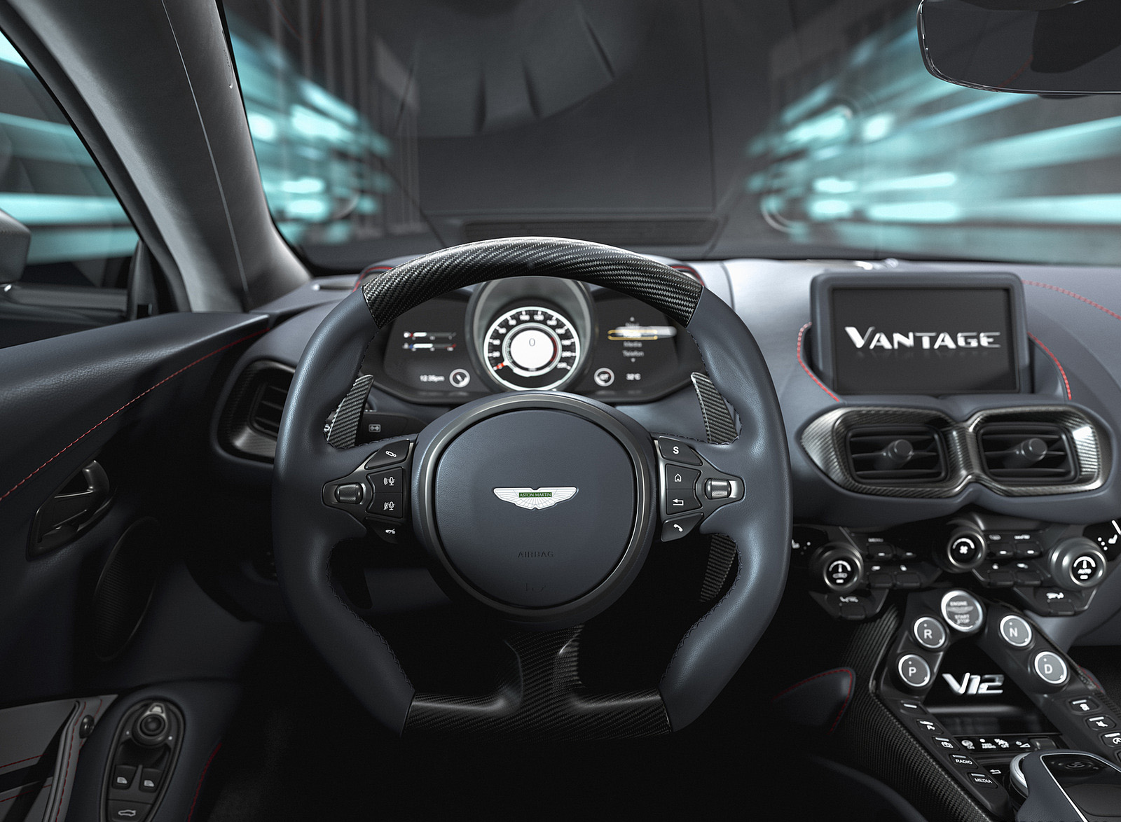 2023 Aston Martin V12 Vantage Interior Cockpit Wallpapers #50 of 51