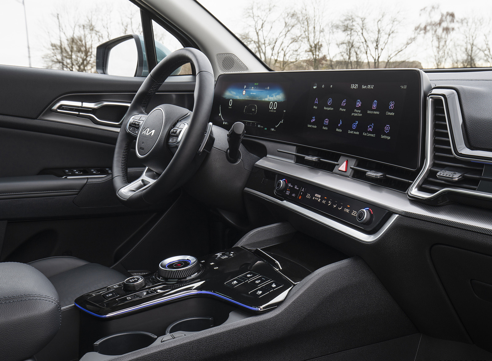 2023 Kia Sportage Diesel MHEV Base-Line (Euro-Spec) Central Console Wallpapers #97 of 106