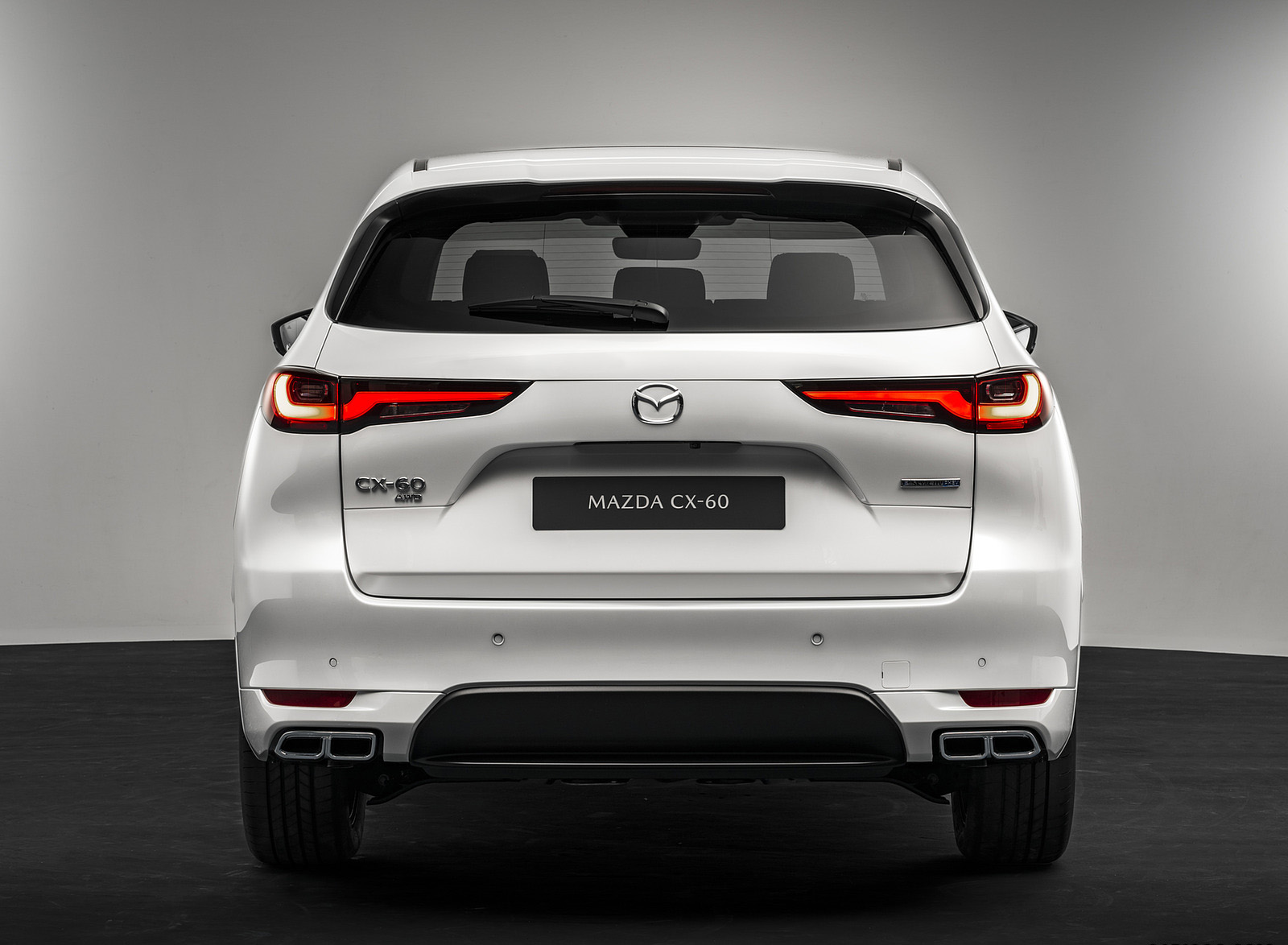 2023 Mazda CX-60 PHEV Rear Wallpapers #46 of 71