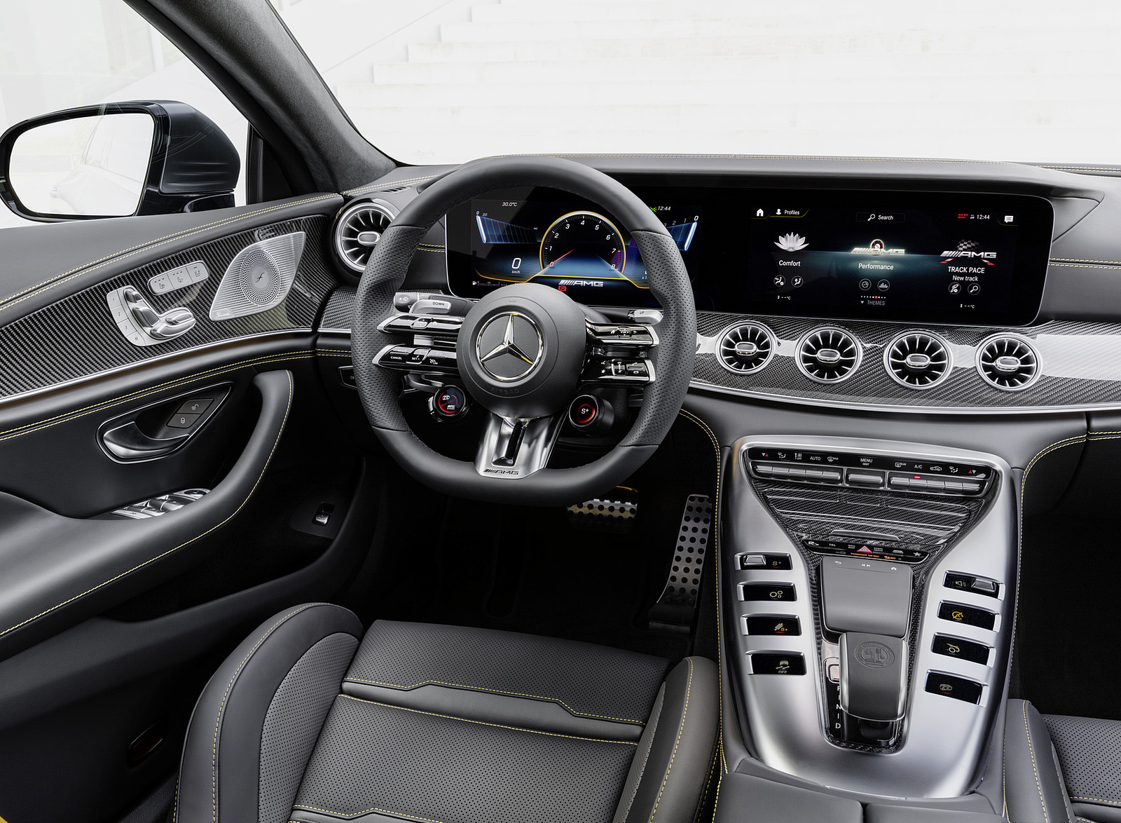 2023 Mercedes-AMG GT 63 S 4-Door Coupe Interior Cockpit Wallpapers #24 of 27