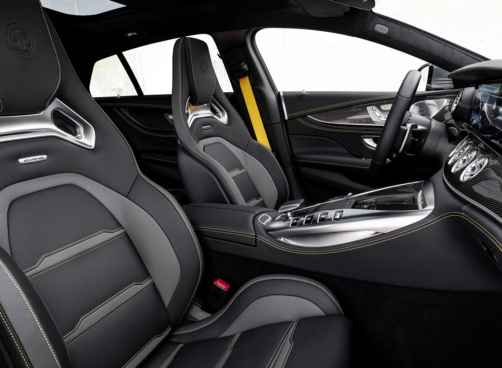 2023 Mercedes-AMG GT 63 S 4-Door Coupe Interior Front Seats Wallpapers #25 of 27