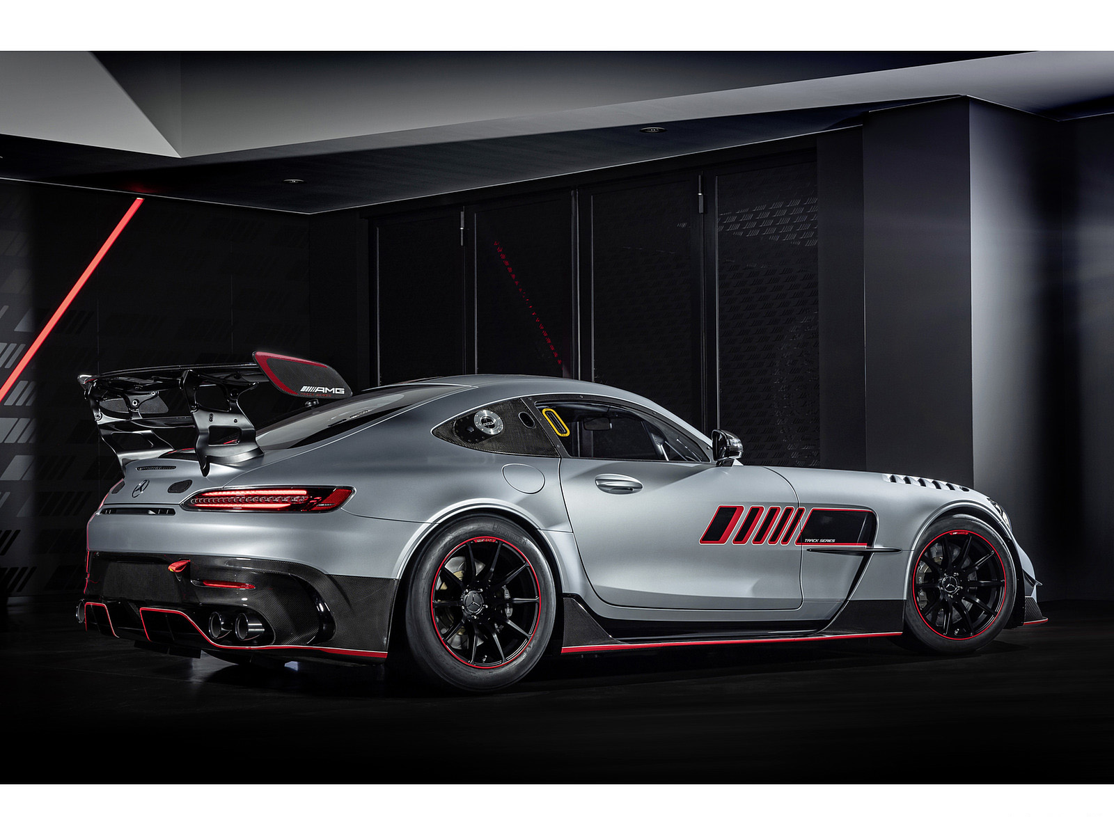 2023 Mercedes-AMG GT Track Series Rear Three-Quarter Wallpapers (3)